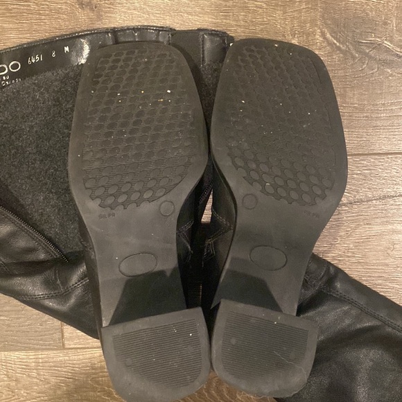 High quality leather dress boot / winter - size 8 - Picture 5 of 13